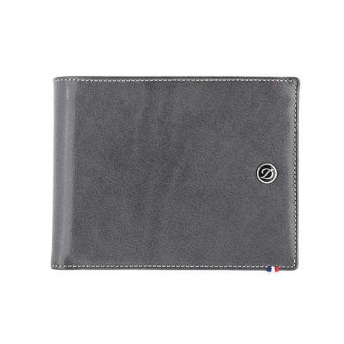 S.T. Dupont Aksesoar | BILLFOLD 8CC LINE D GREY/BLUE