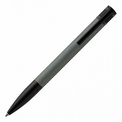 Hugo Boss Pisaći aksesoar | BALLPOINT PEN EXPLORE BRUSHED GREY