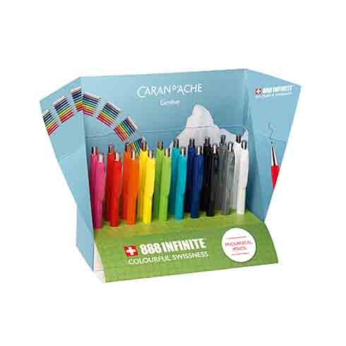 Caran D'ache Pisaći aksesoar | Display ballpoint pen 888 infinite 30 Psc