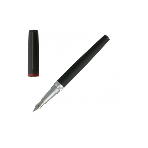 Hugo Boss Pisaći aksesoar | FOUNTAIN PEN GEAR BLACK