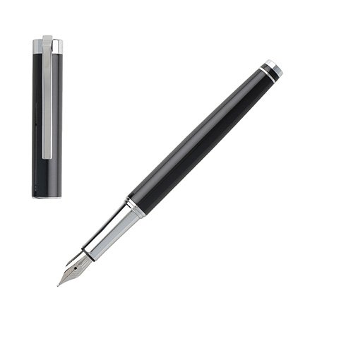 Hugo Boss Pisaći aksesoar | FOUNTAIN PEN ACE BLACK
