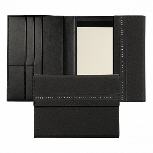 Hugo Boss Notesi i Agende | FOLDER A6 RIBBON BLACK