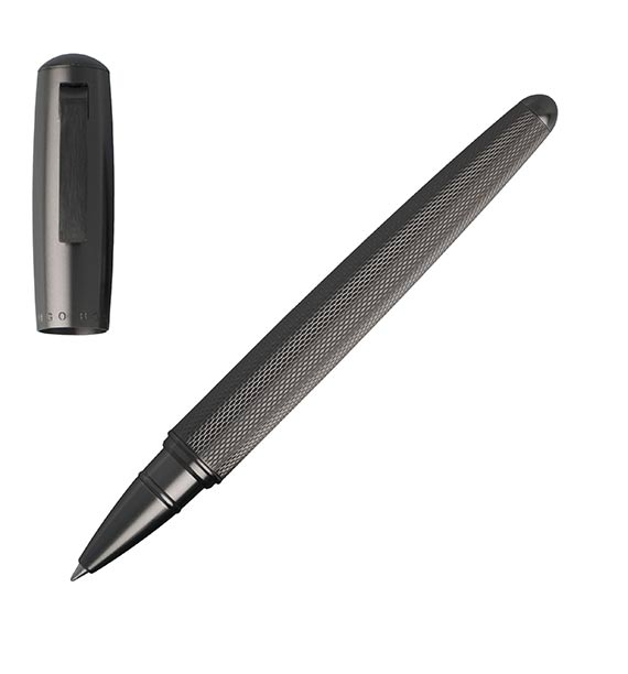 Hugo Boss Pisaći aksesoar | Rollerball pen Pure Matte Dark Chrome