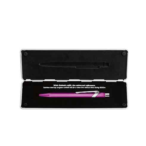 Caran D'ache Pisaći aksesoar | 849 Ballpoint pen Metal-x Violet with box