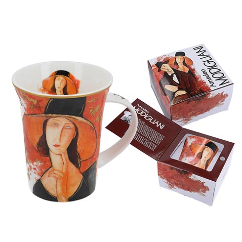 Carmani Porcelan | Carmani Solja Modigliani Lady in the hat 350ml