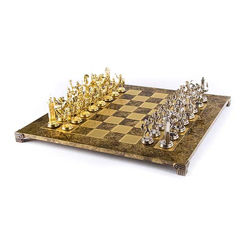 Manopoulos Dečiji | Greek Mythology Chess Silver/Gold