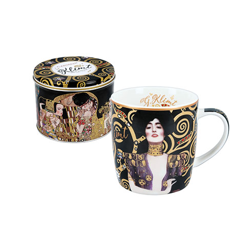 Carmani Porcelan | Carmani solja u metalnoj kutiji Klimt Judith 450ml
