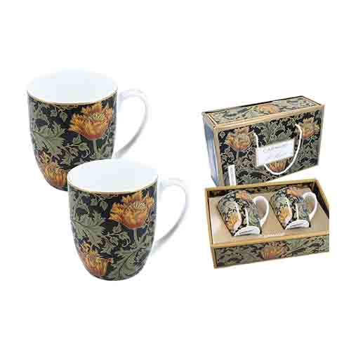 Carmani Porcelan | William MORRIS set dve šolje