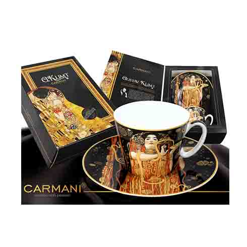 Carmani Porcelan | Klimt Medicine šolja sa tacnom