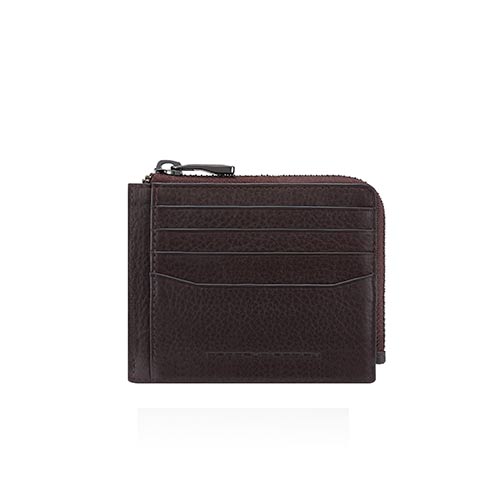 Porsche design Novčanici | Porsche Design novcanik za kartice Business 10 pockets + zip  dark brown