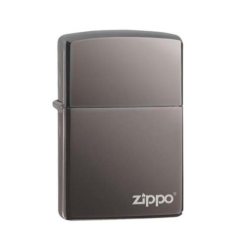 ZIPPO Classic Black Ice Zippo Logo
