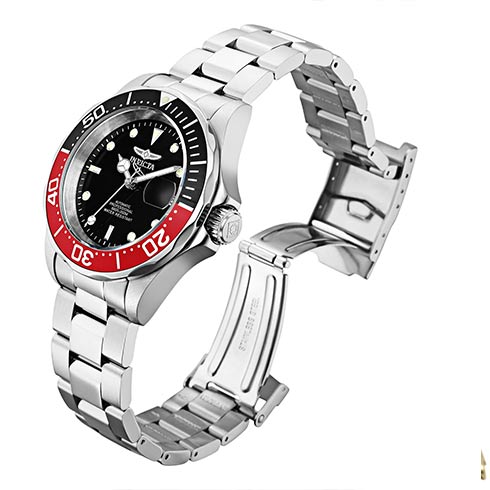 INVICTA Automatski | Invicta sat 9403 Pro Diver Men 40mm Stainless Steel Steel Black dial NH35A Automatic