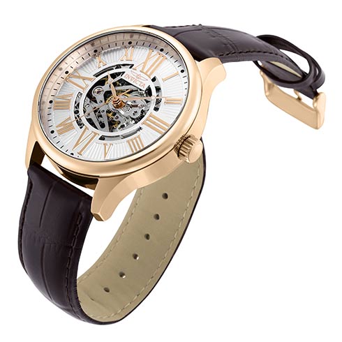 INVICTA Automatski | Invicta sat 22569 Vintage Men 45mm Stainless Steel Rose Gold Silver dial JSD-006ZY Automatic