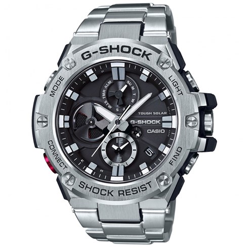 G-SHOCK Solarni | GST-B100D-1AER CASIO G-Steel muški ručni sat