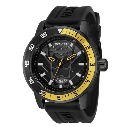 INVICTA Sportski | Invicta sat DC Comics Men 45mm Stainless Steel Black Black+Grey dial VH60 Quartz