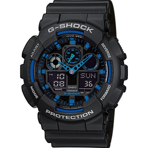 G-SHOCK Digitalni | GA-100-1A2ER CASIO G-Shock muški ručni sat