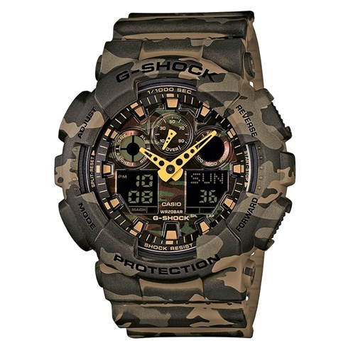 G-SHOCK Digitalni | GA-100CM-5AER CASIO G-Shock muški ručni sat