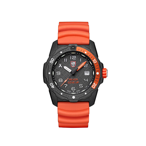 Luminox Sportski | Bear Grylls Survival, Sea Series Orange Rub Strap