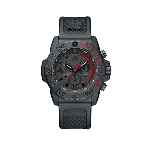 Luminox Sportski | Navy Seal 3580 Series Chronograph Black/Red