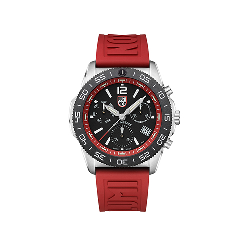 Luminox Sportski | Pacific Diver Chronograph 3140 Series Black/Red