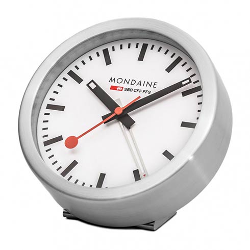 Mondaine Švajcarski satovi | Mondaine stoni sat i alarm 12.5cm