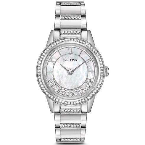 96L257 BULOVA Crystal TurnStyle ženski ručni sat