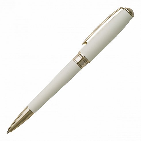 Hugo Boss Pisaći aksesoar | BALLPOINT PEN ESSENTIAL OFF-WHITE