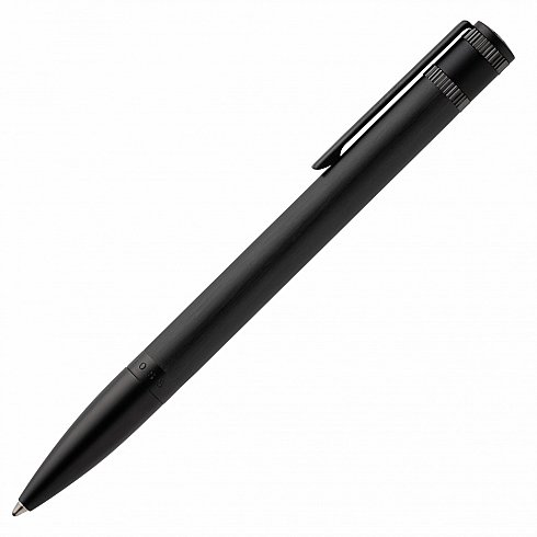 Hugo Boss Pisaći aksesoar | BALLPOINT PEN EXPLORE BRUSHED BLACK