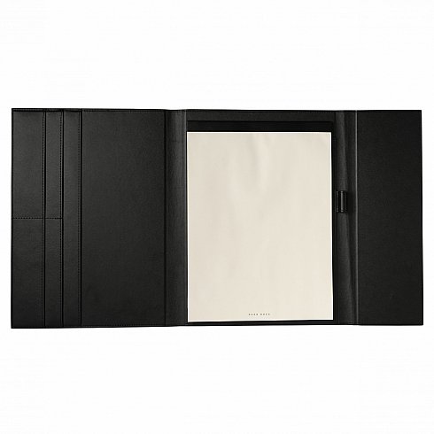 Hugo Boss Notesi i Agende | FOLDER A4 RIBBON BLACK