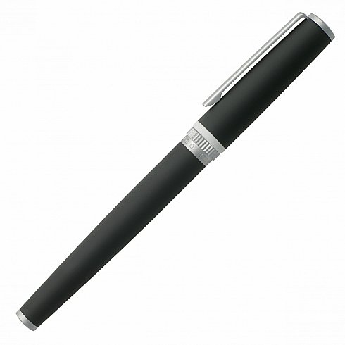 Hugo Boss Pisaći aksesoar | ROLLELBALL PEN GEAR GREY